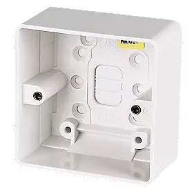 metal pattress box dimensions|pattress box screwfix.